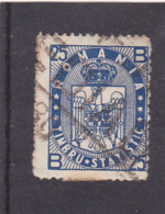 # 181  REVENUE STAMPS, COAT OR ARMS, 25, USED,  ONE STAMPS, ROMANIA - Fiscaux