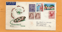 Australia Old Cover Mailed To USA - Lettres & Documents