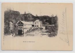 CPA Moulin à Eau Roue à Aube Circulé Saint CENERI - Water Mills