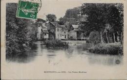 CPA Moulin à Eau Roue à Aube Circulé Montreuil Sur Mer - Wassermühlen