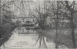CPA Moulin à Eau Roue à Aube Circulé MAINTENON - Wassermühlen