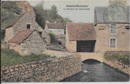 CPA Moulin à Eau Roue à Aube Circulé SAINTE SUZANNE - Watermolens