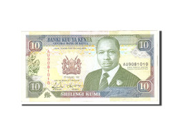 Billet, Kenya, 10 Shillings, 1989, Undated, KM:24d, TTB - Kenia