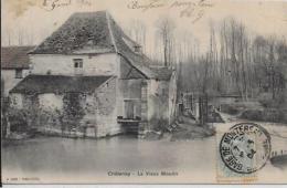 CPA Moulin à Eau Roue à Aube Circulé CHATENAY - Watermolens