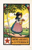 ILLUSTRATEUR HANSI.BIERE D ALSACE DE LUTTERBACH - Hansi