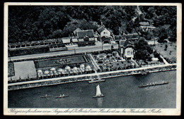 6381 - Alte Ansichtskarte - Seegasthof Zillertal Am Harkortsee - Wetter An Der Ruhr - Luftaufnahme Luftbild Gel. 1938 - Wetter