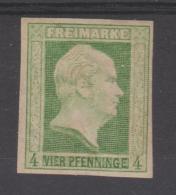 ALLEMAGNE.   PRUSSE .ROYAUME  YVERT N°1 No Gum  Réf  G 193 - Mint