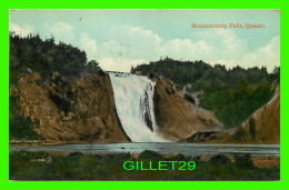 MONTMORENCY FALLS, QUÉBEC - CIRCULÉE EN 1916 - THE VALENTINE & SONS PUB - - Montmorency Falls
