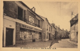 ( CPA 95 )  GROSLAY  /  Rue De Paris - - Groslay