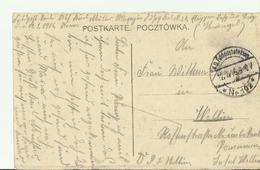 PL AK  1916 WARSZAWA  FELDPOST - Lettres & Documents