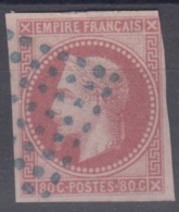 #105# COLONIES GENERALES N° 10 Oblitéré Losange De Points Bleus (Réunion) - Napoléon III