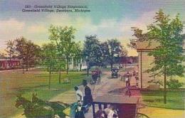 Michigan Dearborn Greenfield Village Stagecoach Greenfield Village Curteich - Dearborn