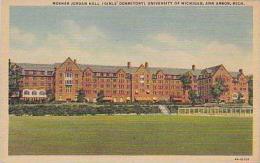 Michigan Ann Arbor Mosher Jordan Hall Girls Dormitory University Of Michigan Curteich - Ann Arbor