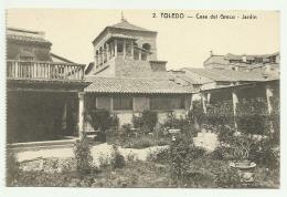 TOLEDO - CASA DEL GRECO - JARDIN NV FP - Toledo