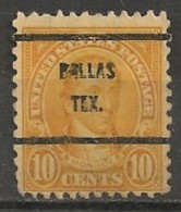 Timbres - Amérique - Etats-Unis - 1923-1926 -  10 Cents  - - Usados