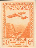 II REPUBLICA. Montserrat. Serie Completa. SIN DENTAR. MAGNIFICA. Edifl 2017: 875€ - Unused Stamps