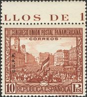 II REPUBLICA. Unión Postal Panamericana. Serie Completa. C.U.P.P. MAGNIFICA. Edifl 2015: 165€ - Neufs