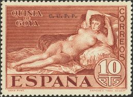 SIGLO XX. Goya. Serie Completa. C.U.P.P. MAGNIFICA Y RARA. Edifl 2015: 162€ - Unused Stamps