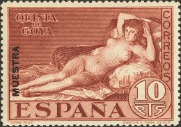 SIGLO XX. Goya. Serie Completa. MUESTRA. MAGNIFICA. Edifl 2015: 117€ - Unused Stamps