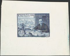 SIGLO XX. Alfonso XIII. Vaquer De Perfil. 25 Cts Negro, 25 Cts Carmín Oscuro Y 25 Cts Azul. PRUEBAS DE PUNZON DE - Unused Stamps