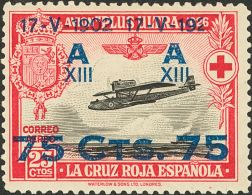 SIGLO XX. Emisiones De La Cruz Roja. Serie Completa. Variedad "192" EN LUGAR DE "1927". MAGNIFICA. Edifl 2015: 348€ - Unused Stamps