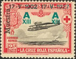 SIGLO XX. Emisiones De La Cruz Roja. Serie Completa, Cinco Valores. MUESTRA, En Minúsculas. MAGNIFICA Y RARA. Edi - Unused Stamps