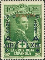 SIGLO XX. Emisiones De La Cruz Roja. Serie Completa. MUESTRA, En Rojo. MAGNIFICA Y RARA. Edifl 2015: 318€ - Unused Stamps