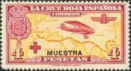 SIGLO XX. Emisiones De La Cruz Roja. Serie Completa. MUESTRA. MAGNIFICA. Edifl 2015: 190€ - Unused Stamps