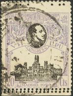 SIGLO XX. UPU. 20 Cts Violeta. DOBLE DENTADO HORIZONTAL. MAGNIFICO Y RARO, NO CATALOGADO. - Neufs