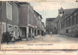 Chaource      10         Les Arcades Et Le Marché - Chaource