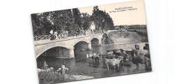 Clairvaux     10       Pont Sur L'Aube.  Vaches A La Rivière - Sonstige & Ohne Zuordnung