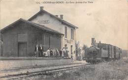 Loches Sur Ource   10      La Gare. Arrivée D'un Train - Sonstige & Ohne Zuordnung