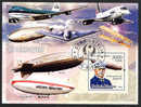 GUINEE-BISSAU 2006, Yvert BF 318, DIRIGEABLES Dont ZEPPELIN, 1 Bloc, Oblitéré. R1514 - Zeppelines