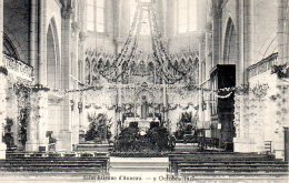 (L240) Saint-Etienne D'Auneau 9 Octobre 1927 (intérieur De L'église) - Auneau