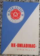 NK OMLADINAC VRANJIC 1914-1974 - Livres