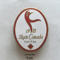 Badge (Pin) ZN002660 - Ice Figure Skating Canada Nova Scotia Halifax 1983 - Pattinaggio Artistico