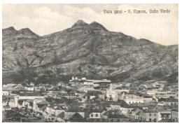 (515) Very Old Postcard - Carte Ancienne - Cap Vert - Cabo Verde - S . Vincente City - Cape Verde