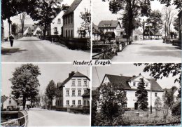 Sehmatal Neudorf - S/w Mehrbildkarte 1 - Sehmatal