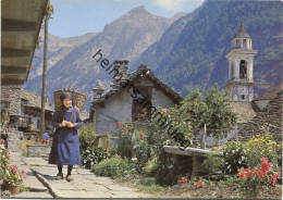 Sonogno - Valle Verzasca - Ansichtskarte Großformat - Verzasca