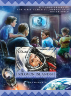 SOLOMON ISLANDS 2016 ** Yuri Gagarin Space Raumfahrt Espace S/S - OFFICIAL ISSUE - A1635 - Andere & Zonder Classificatie