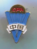 Parachutting - CPA, Vintage Pin, Badge, Abzeichen - Parachutisme