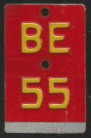 Velonummer Bern BE 55 - Number Plates