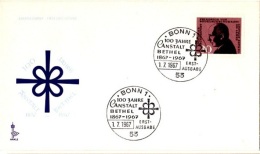 REL-L88 - ALLEMAGNE FDC Centenaire Canstalt Bethel - 1961-1970