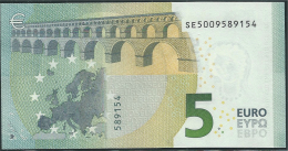 € 5 ITALY  SE S001 E2  DRAGHI  UNC - 5 Euro