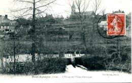 N°129 G -cpa Pont Ecrepin -l'écluse De L'usine électique- - Pont Ecrepin