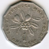 Jamaique Jamaica 1 Cent 1975 KM 64 - Jamaica