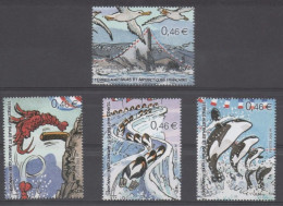 TAAF  - Collection Jeunesse - Jeux Olympiques Des TAAF - Maraton Des Albatros, Plongeon Des Langoustes, Course - Unused Stamps