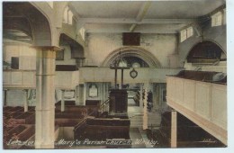 Whitby - St. Mary's  Parish Church Interior - Whitby