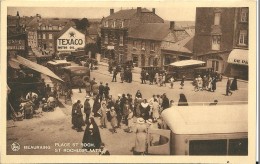 BEAURAING  -   PLace ST Roch ,,( Voitures Et Bus Anciens  ) - Beauraing