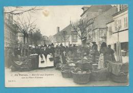 CPA 514 - Le Marché Aux Légumes VIERZON 18 - Vierzon